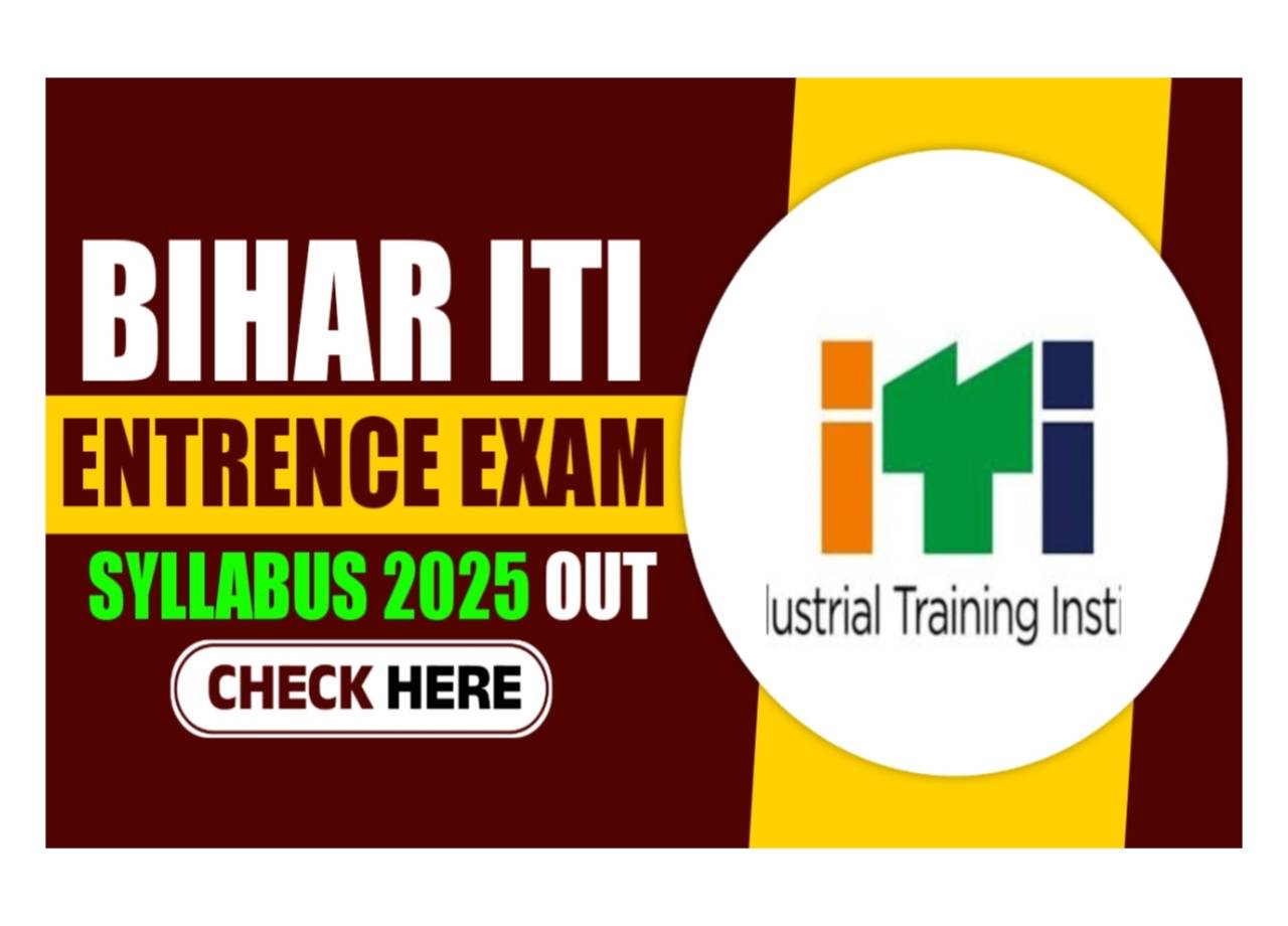 Check here Bihar ITI CAT Syllabus & Exam Pattern
