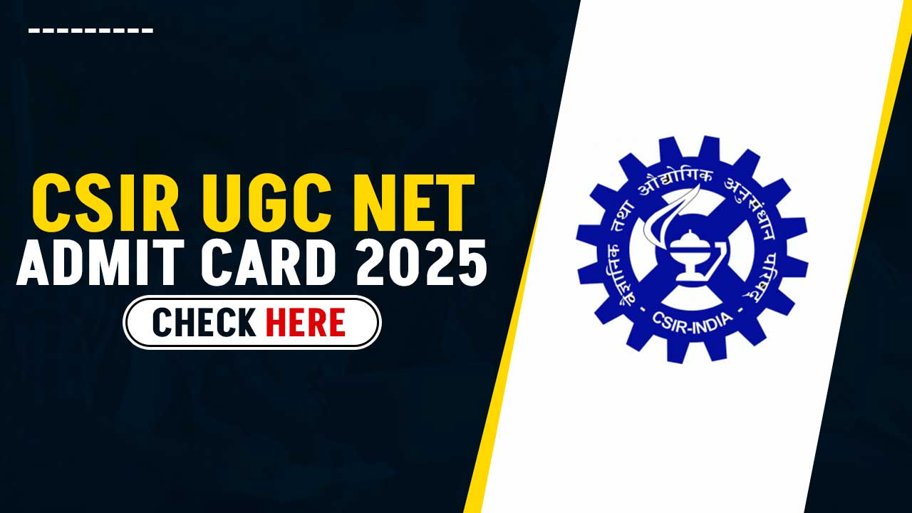 Download Here Hall Ticket for Joint CSIR-Ugc Net Exam December 2024