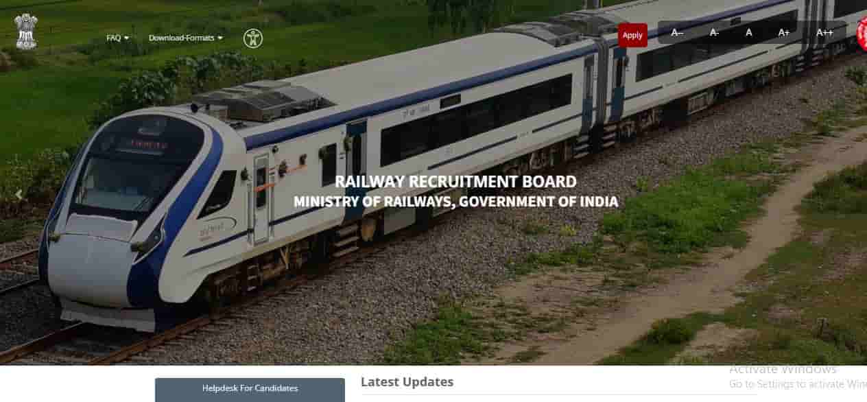 RRB Technician Vacancy 2025