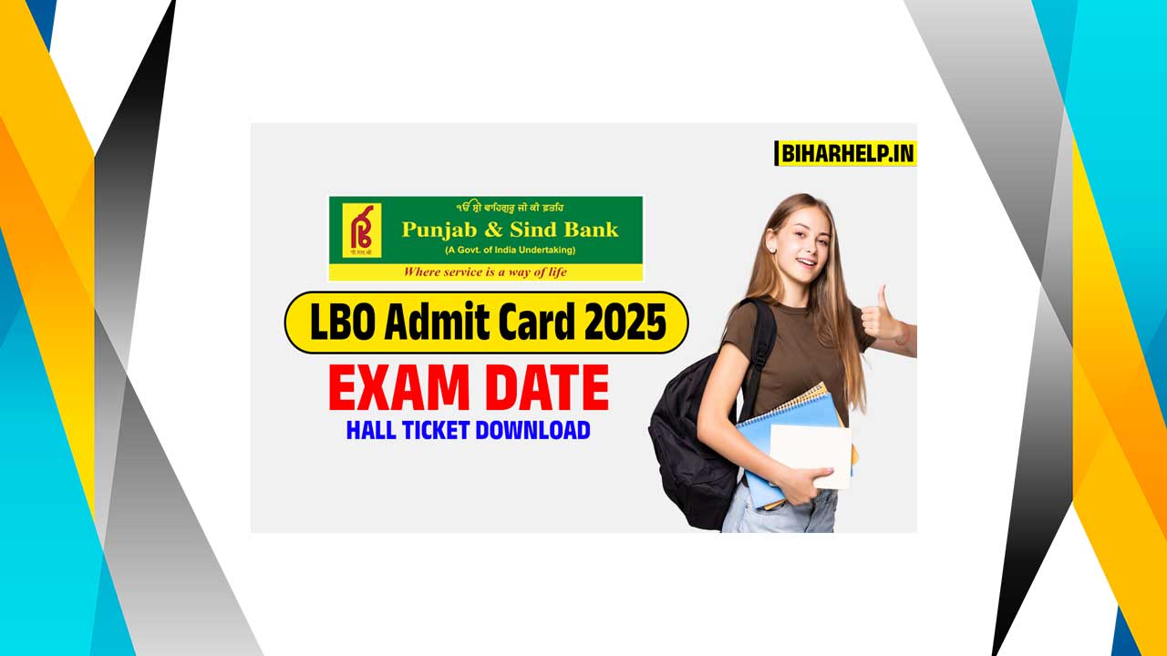 Exam Date & Hall Ticket Download @punjabsindbank.co.in
